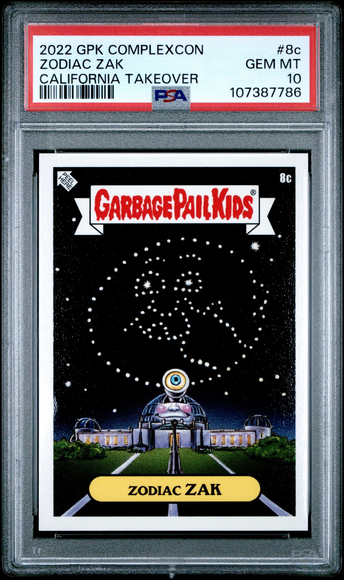 Zodiac Zak PSA 10