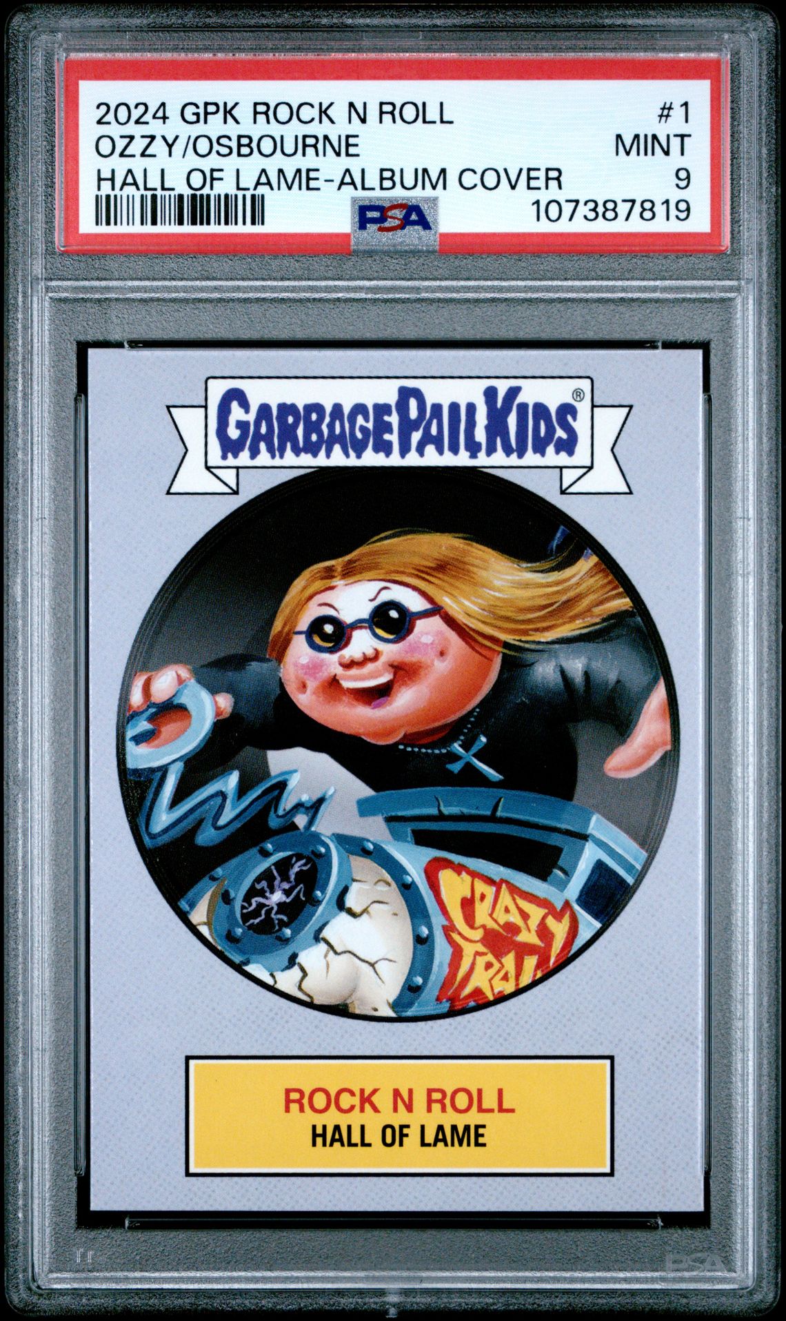 Ozzy/Osbourne PSA 9
