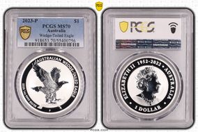 2023-P $1 Wedge-Tailed Eagle MS70