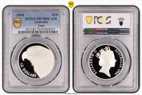1994 $10 Eagle PR70DCAM