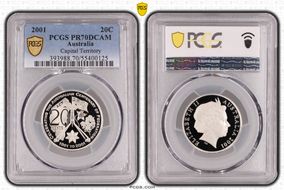 2001 20C Capital Territory PR70DCAM