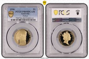 1996 $1 Parkes PR69DCAM