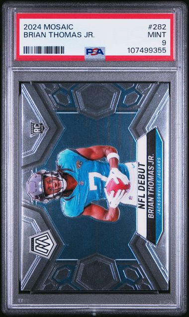 2024 Panini Mosaic Brian Thomas Jr. #282 Mint 9 front