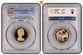 1984 $1 PR69DCAM