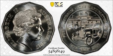 2017 50C Ford Australia Manufacturing Era MS69