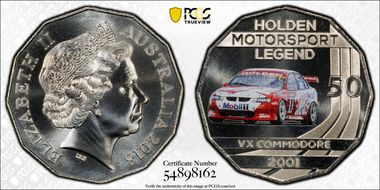 2018 50C Holden Motorsport Colorized 2001 VX Commodore MS69