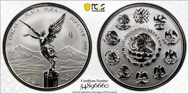 2023-Mo 5 Onza Libertad Ag Rev PR PR67