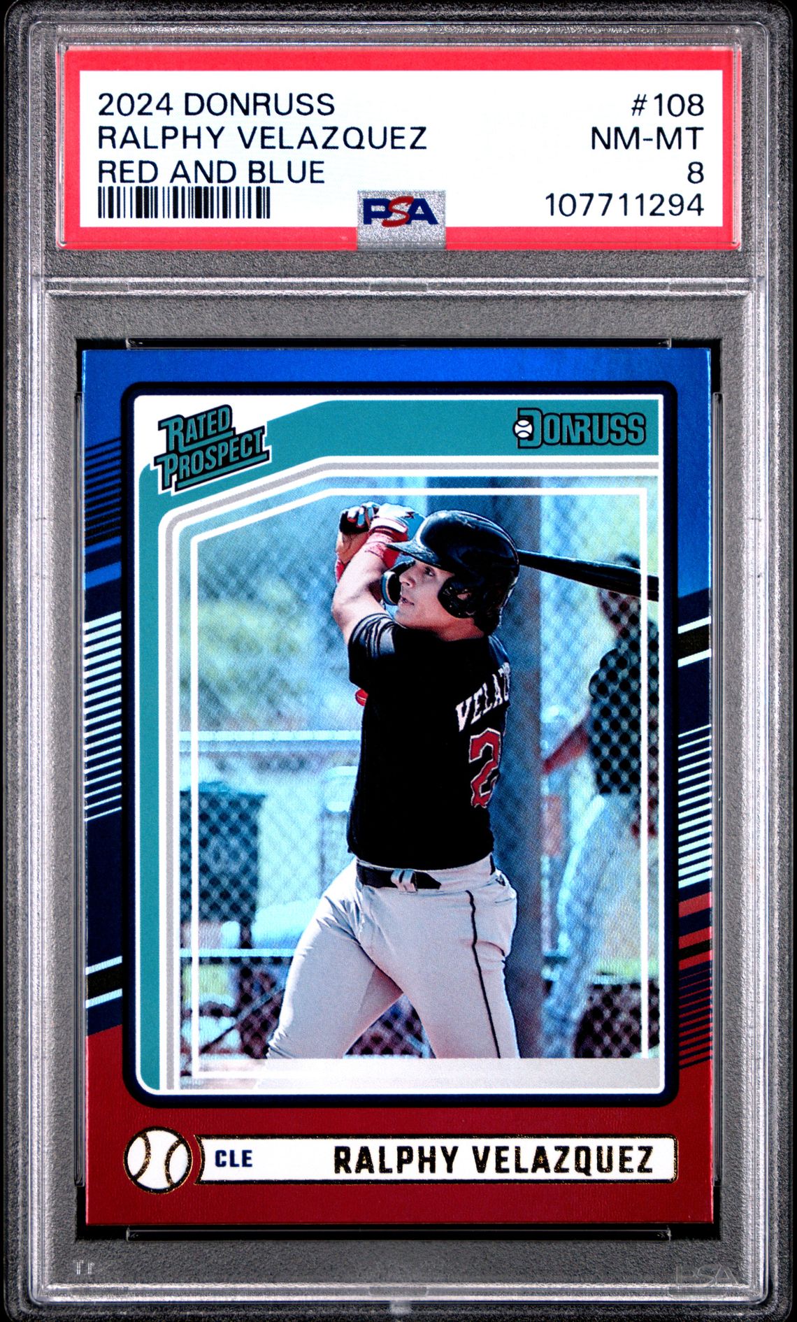 2024 Panini PANINI DONRUSS Red #108 Ralphy Velazquez front