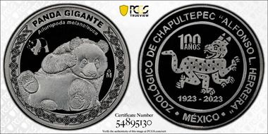2023-Mo Medal Chapultepec Zoo Ag Panda Gigante SP70