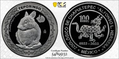2023-Mo Medal Chapultepec Zoo Ag Teporingo SP69