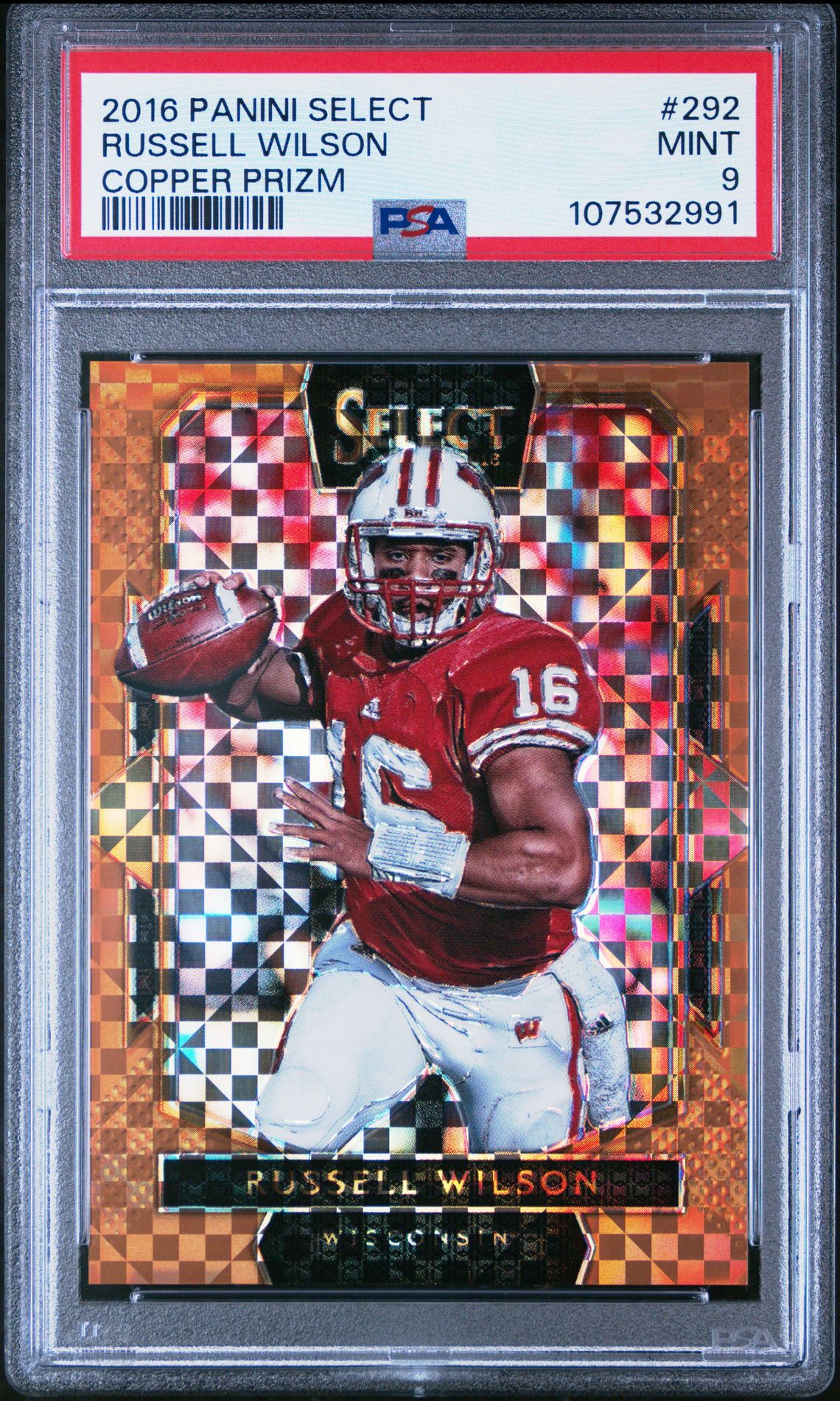 2016 Panini Panini Select #292 Russell Wilson front
