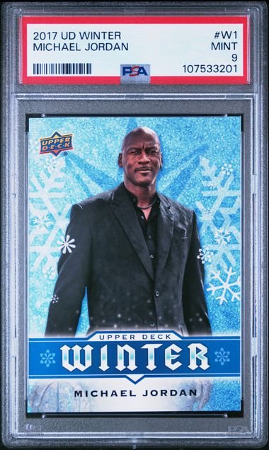 2017 Upper Deck UPPER DECK WINTER #W1 Michael Jordan front