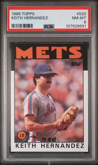 1986 Topps TOPPS #520 Keith Hernandez front