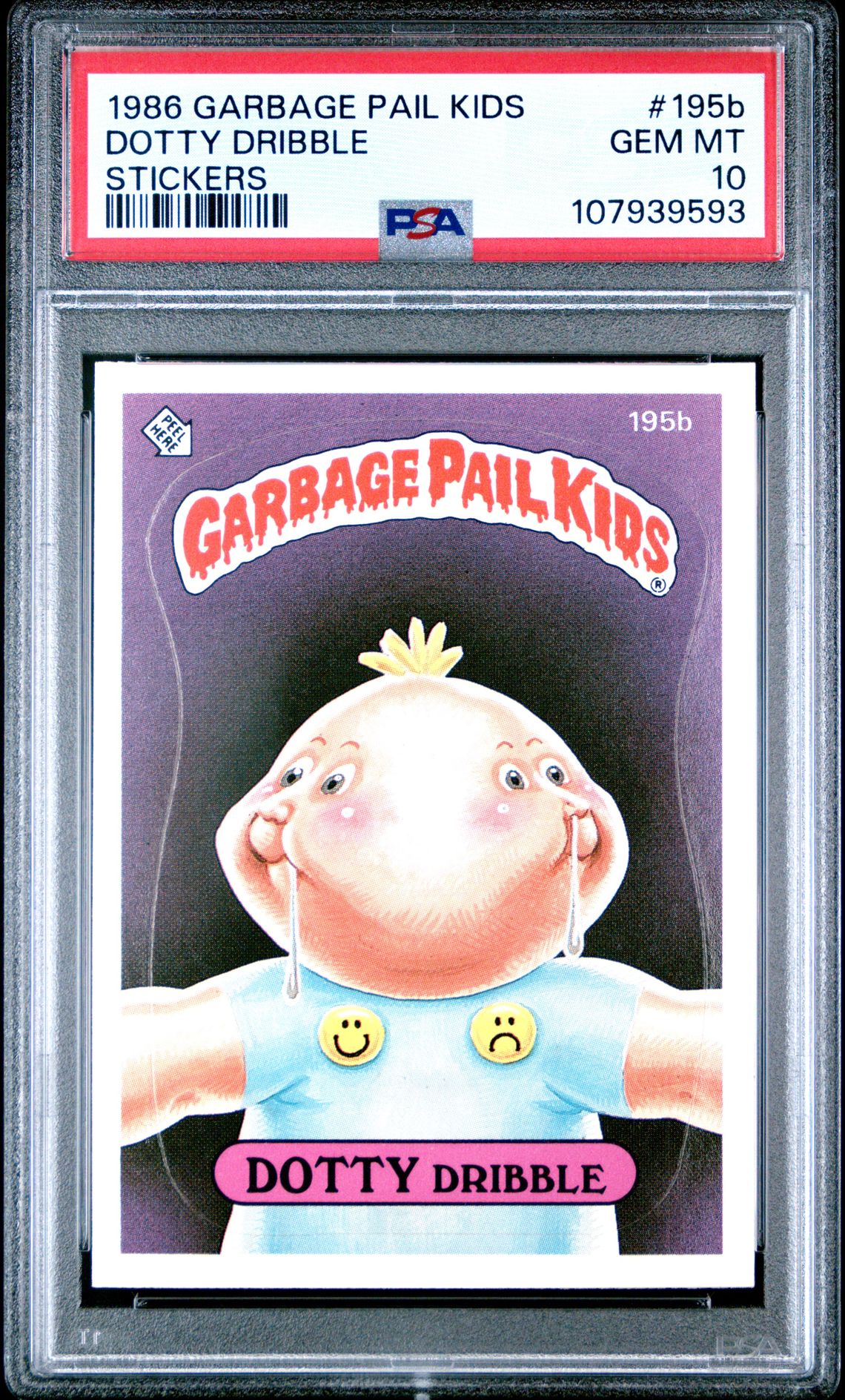 Dotty Dribble PSA 10