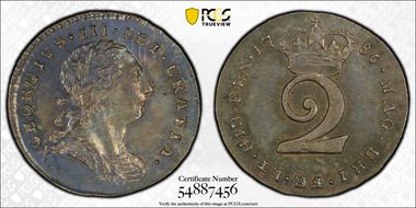 1786 2D S-3756 Sm Obv Legend MS63