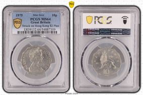1975 10p S-F1 New Pence MS64