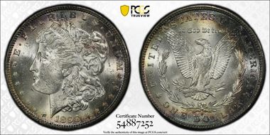 1898-S $1 MS62