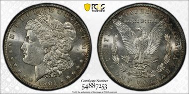1901-S $1 MS63