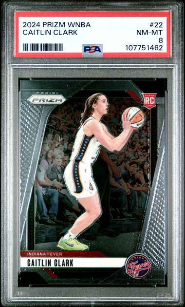 2024 Panini Prizm Wnba Caitlin Clark #22 Nm-Mt 8 front