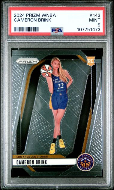 2024 Panini Prizm Wnba Cameron Brink #143 Mint 9 front