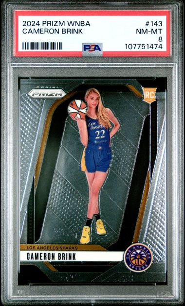 2024 Panini Prizm Wnba Cameron Brink #143 Nm-Mt 8 front