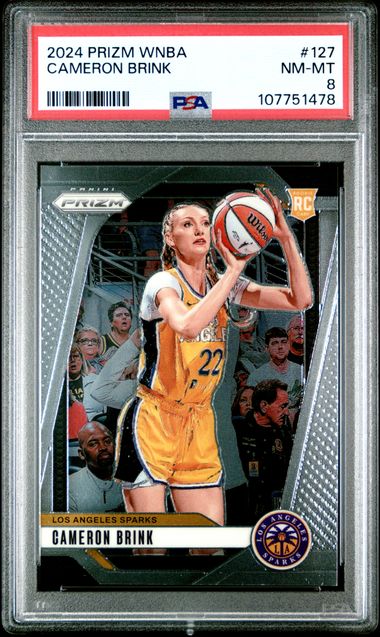 2024 Panini Prizm Wnba Cameron Brink #127 Nm-Mt 8 front