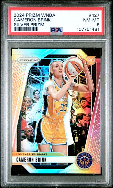 2024 Panini Prizm Wnba Cameron Brink #127 (Silver Prizm) Nm-Mt 8 front