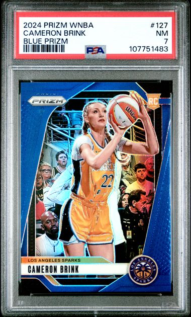 2024 Panini Prizm Wnba Cameron Brink #127 (Blue Prizm) Nm 7 front