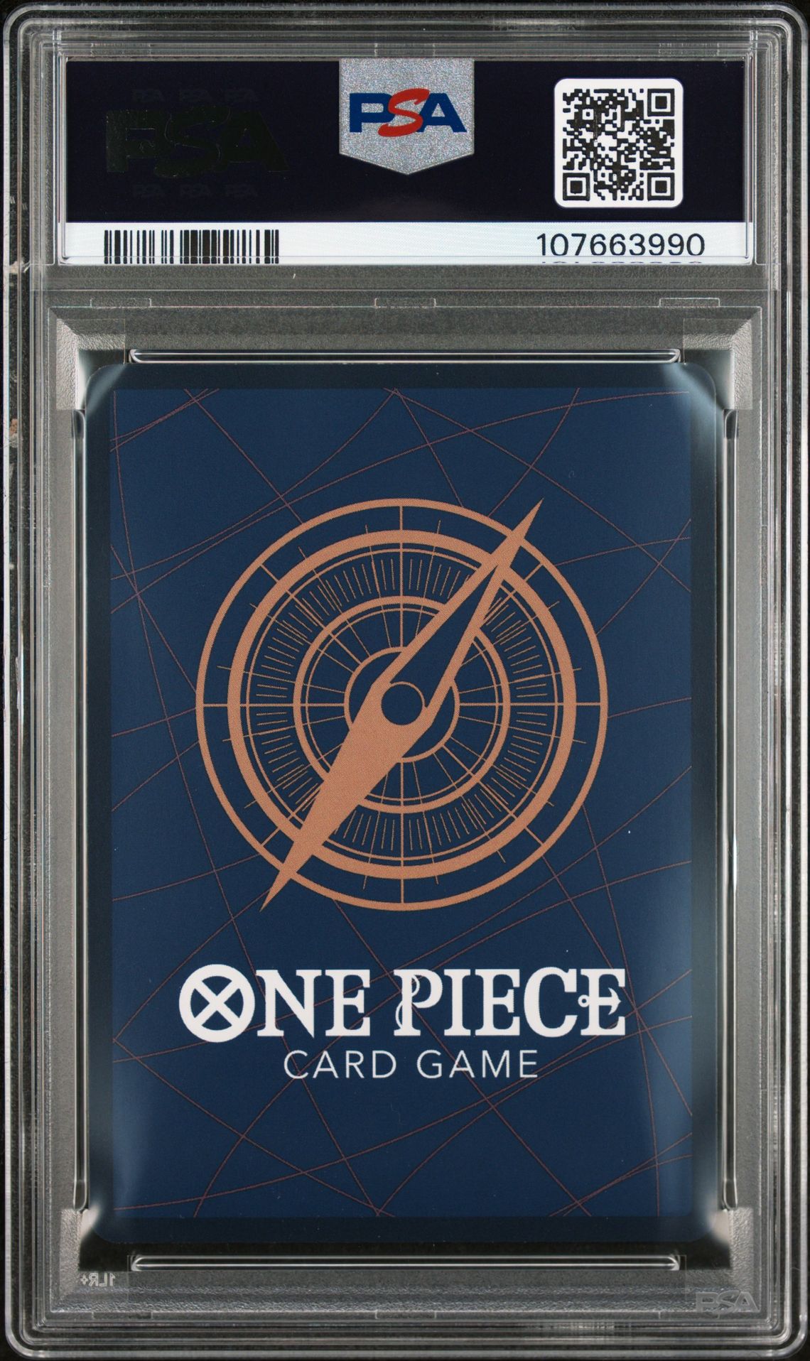 2023 One Piece Op05-Awakening Of The New Era Gedatsu #102 (Alternate Art) Gem Mt 10 back