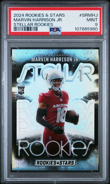 2024 Panini Rookies & Stars Stellar Rookies Marvin Harrison Jr. #Srmhj Mint 9 front