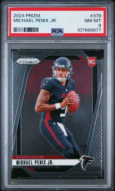 2024 Panini Prizm Michael Penix Jr. #378 Nm-Mt 8 front