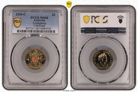 2020-C $2 Firefighters Colorized MS68