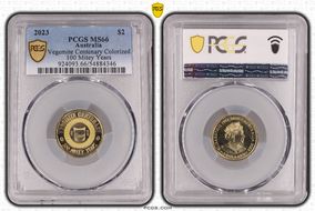 2023 $2 Vegemite Centenary Colorized 100 Mitey Years MS66