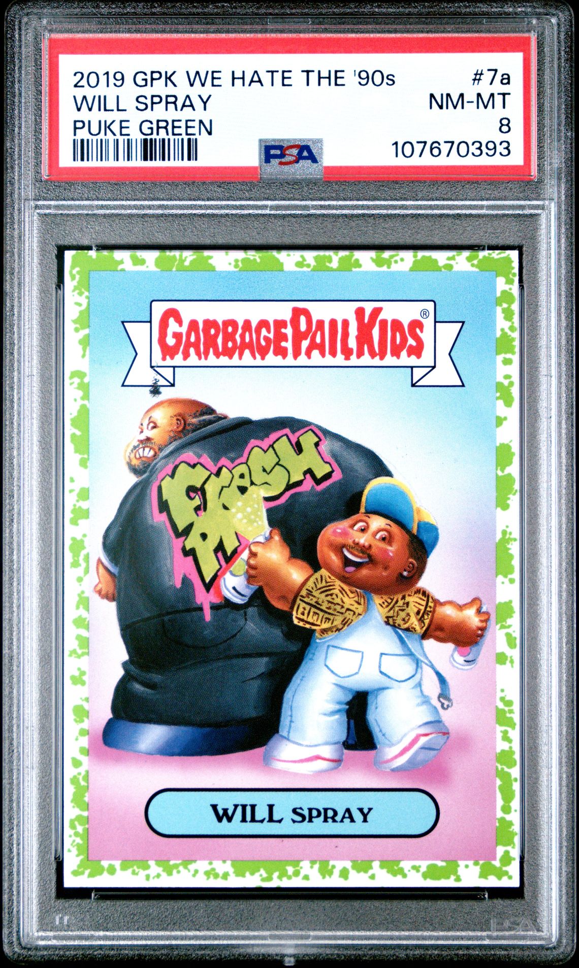 Will Spray PSA 8