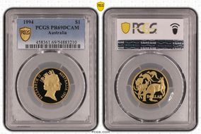 1994 $1 PR69DCAM