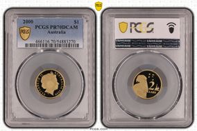 2000 $1 PR70DCAM