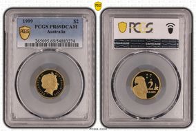 1999 $2 PR69DCAM