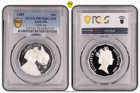 1989 50C Cook Ag PR70DCAM