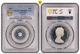 1977 50C Jubilee PR68DCAM