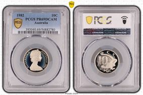 1982 10C PR69DCAM