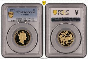 1995 $1 PR69DCAM