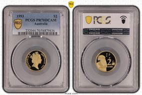 1993 $2 PR70DCAM