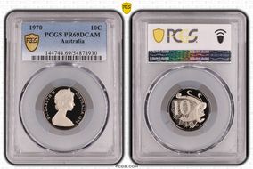 1970 10C PR69DCAM