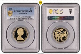 1984 $1 PR69DCAM