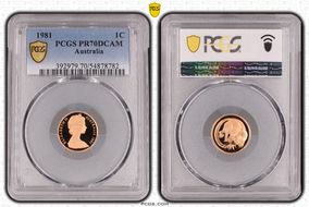 1981 1C PR70DCAM
