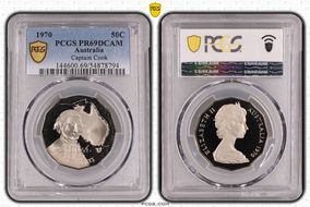1970 50C Captain Cook PR69DCAM