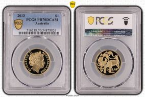 2013 $1 PR70DCAM