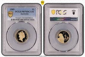 1989 $2 PR70DCAM