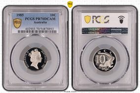 1985 10C PR70DCAM