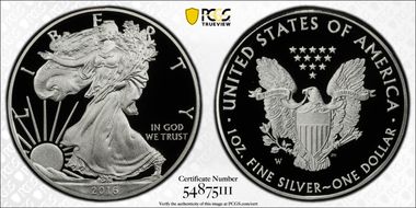 2016-W $1 Silver Eagle 30th Anniversary Lettered Edge PR70DCAM